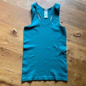 Teal Sleeveless Women's Top